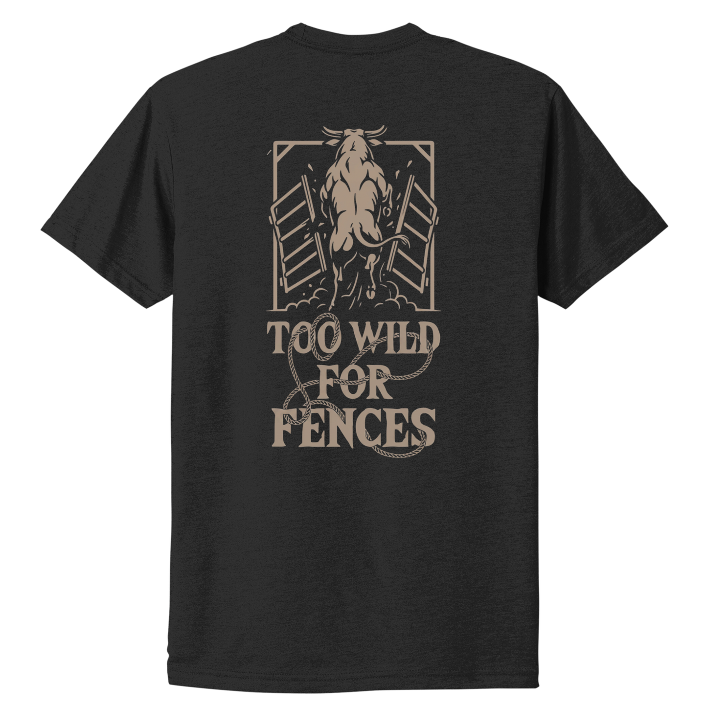 T-SHIRT RR LIVESTOCK CO. | Noir