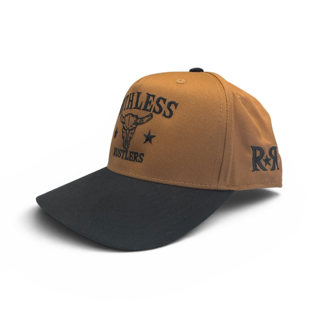 RUTHLESS RUSTLERS COMBO CAP | Caramel/Black