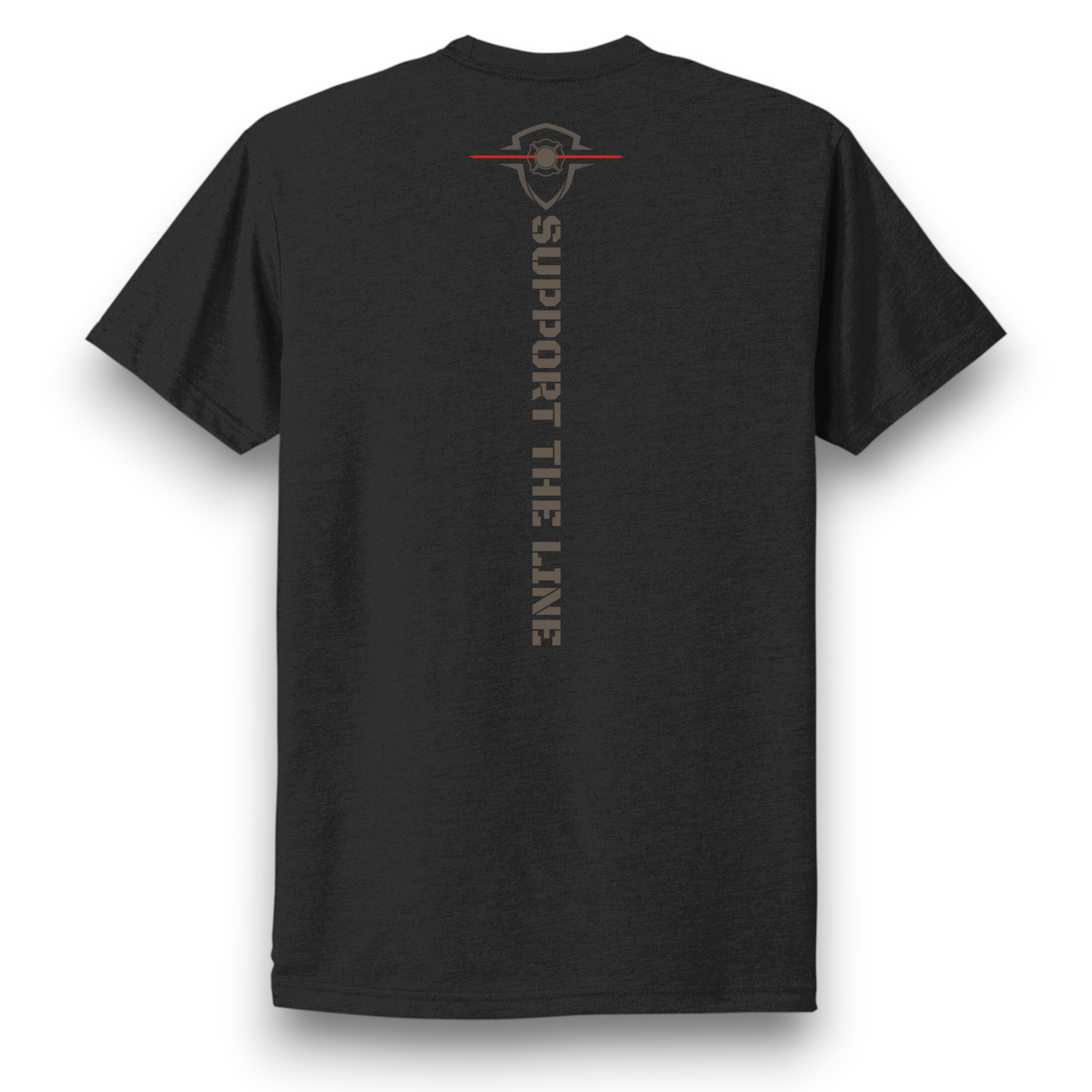 Ruthless Rustlers Firefighters Tribute T-Shirt | Black
