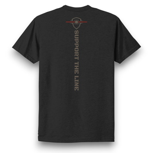 Ruthless Rustlers Firefighters Tribute T-Shirt | Black