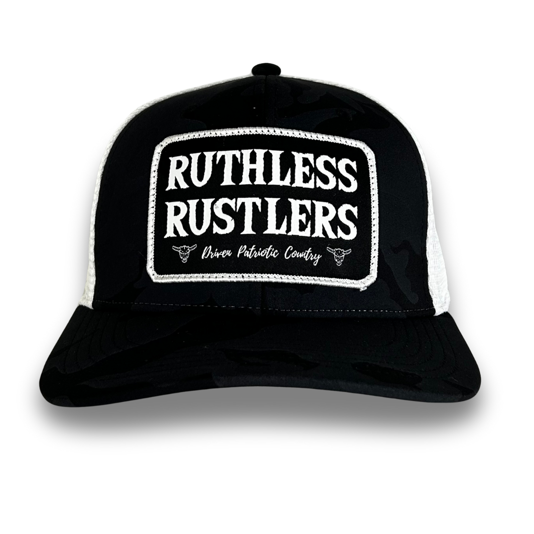 RR Trucker Cap | Black/White