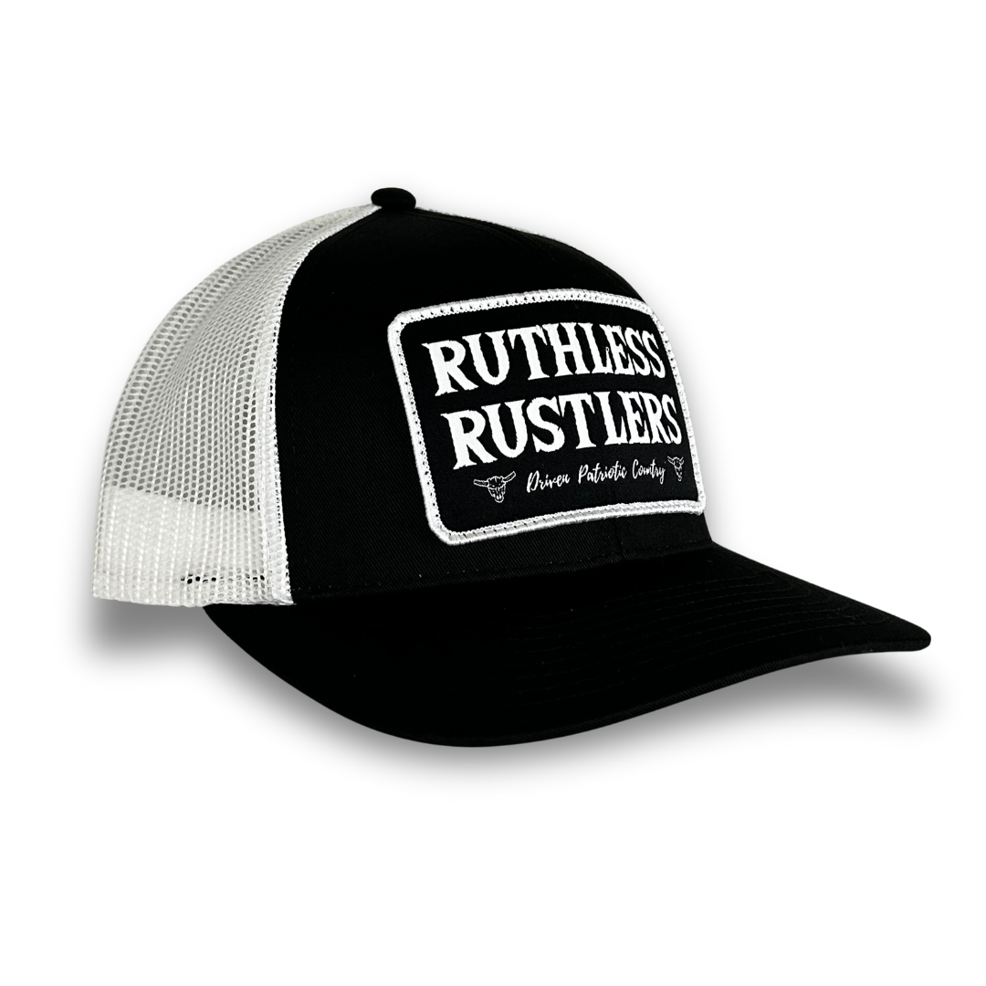 RR Trucker Cap | Black/White