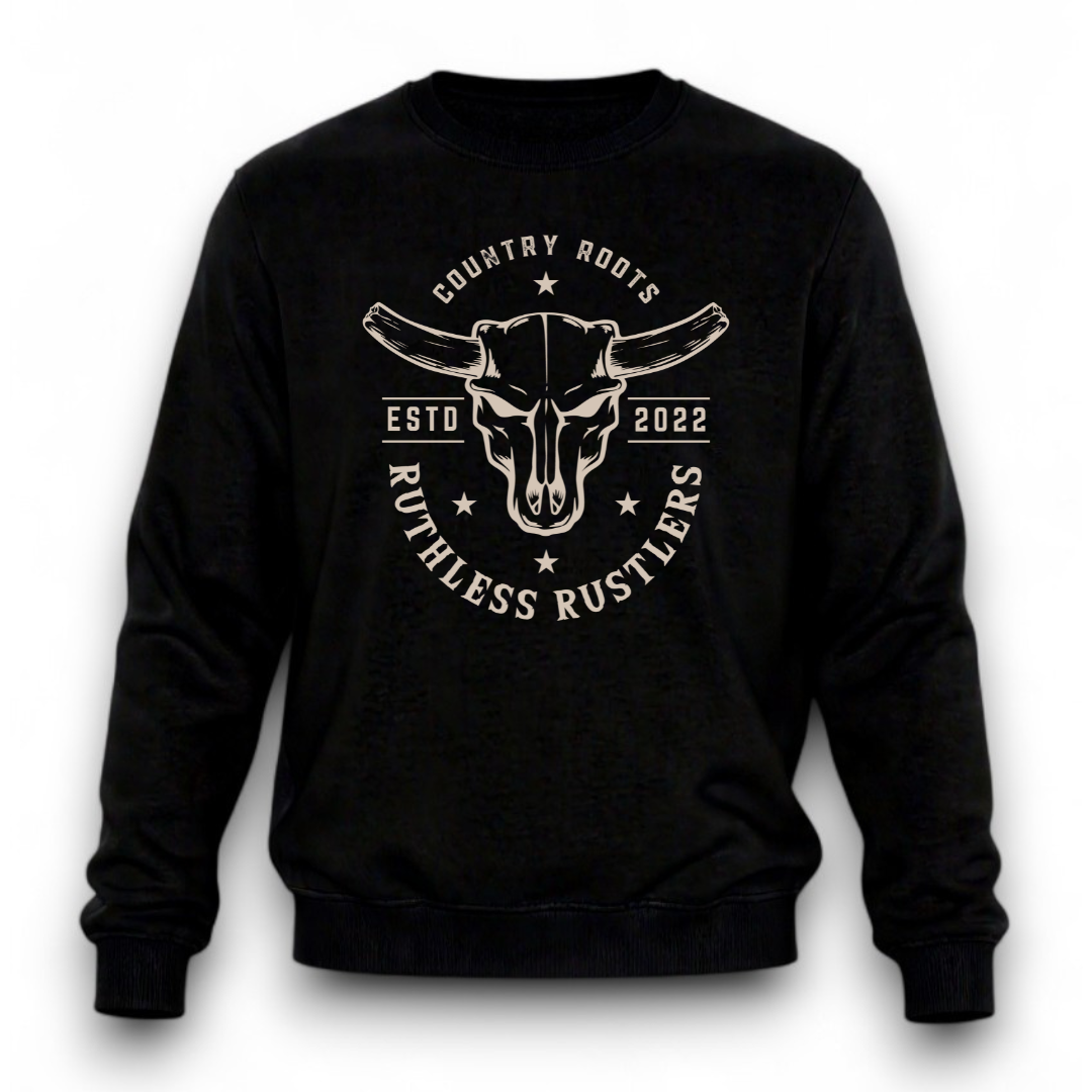 Ruthless Rustlers Country Roots Crewneck