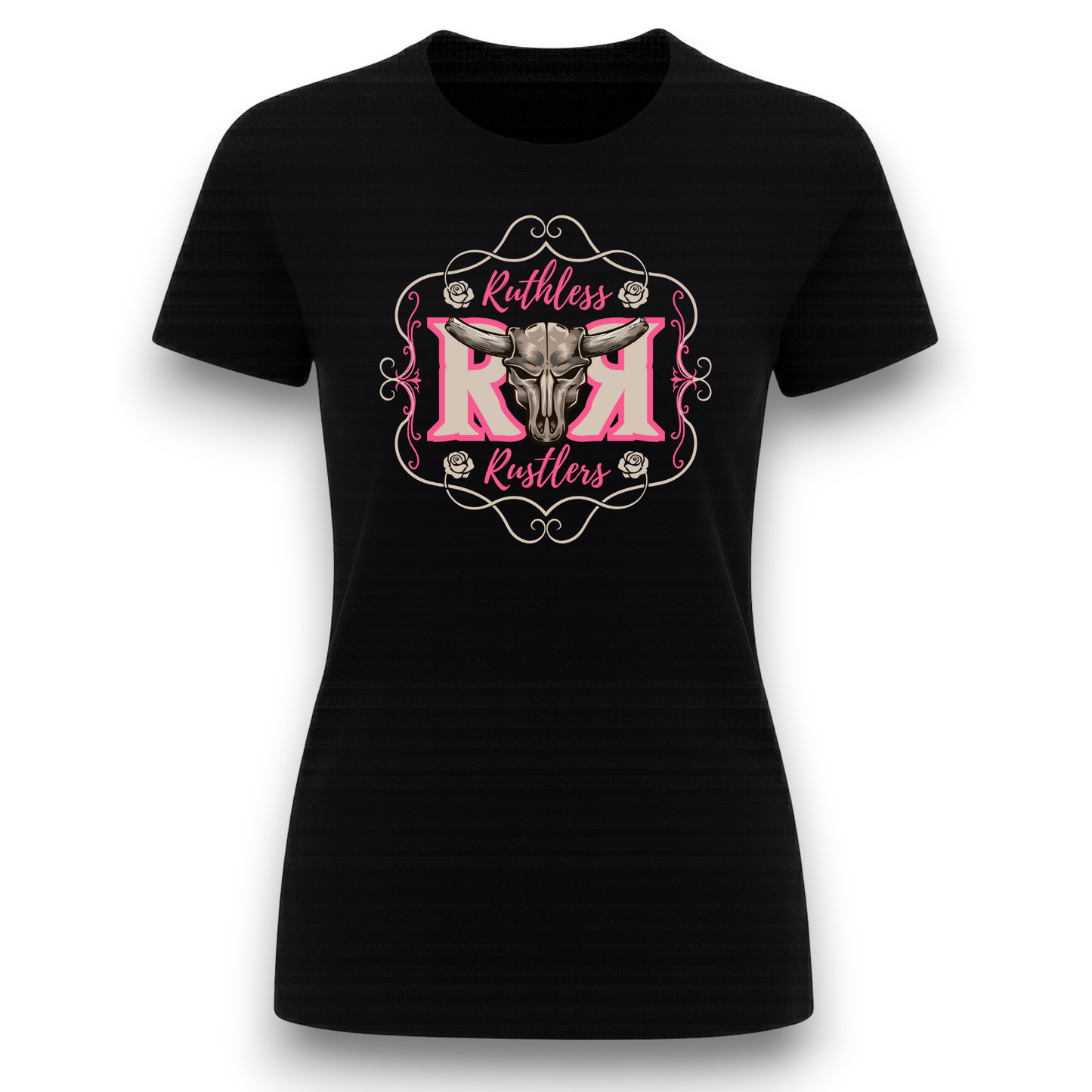 Ruthless Rustlers Wild Rose Women T-Shirt