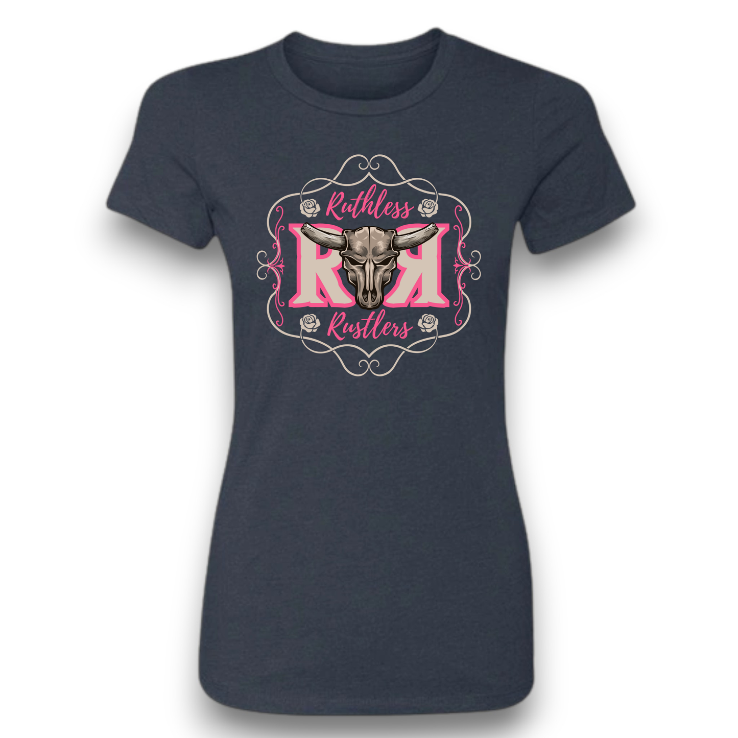 Ruthless Rustlers Wild Rose Women T-Shirt