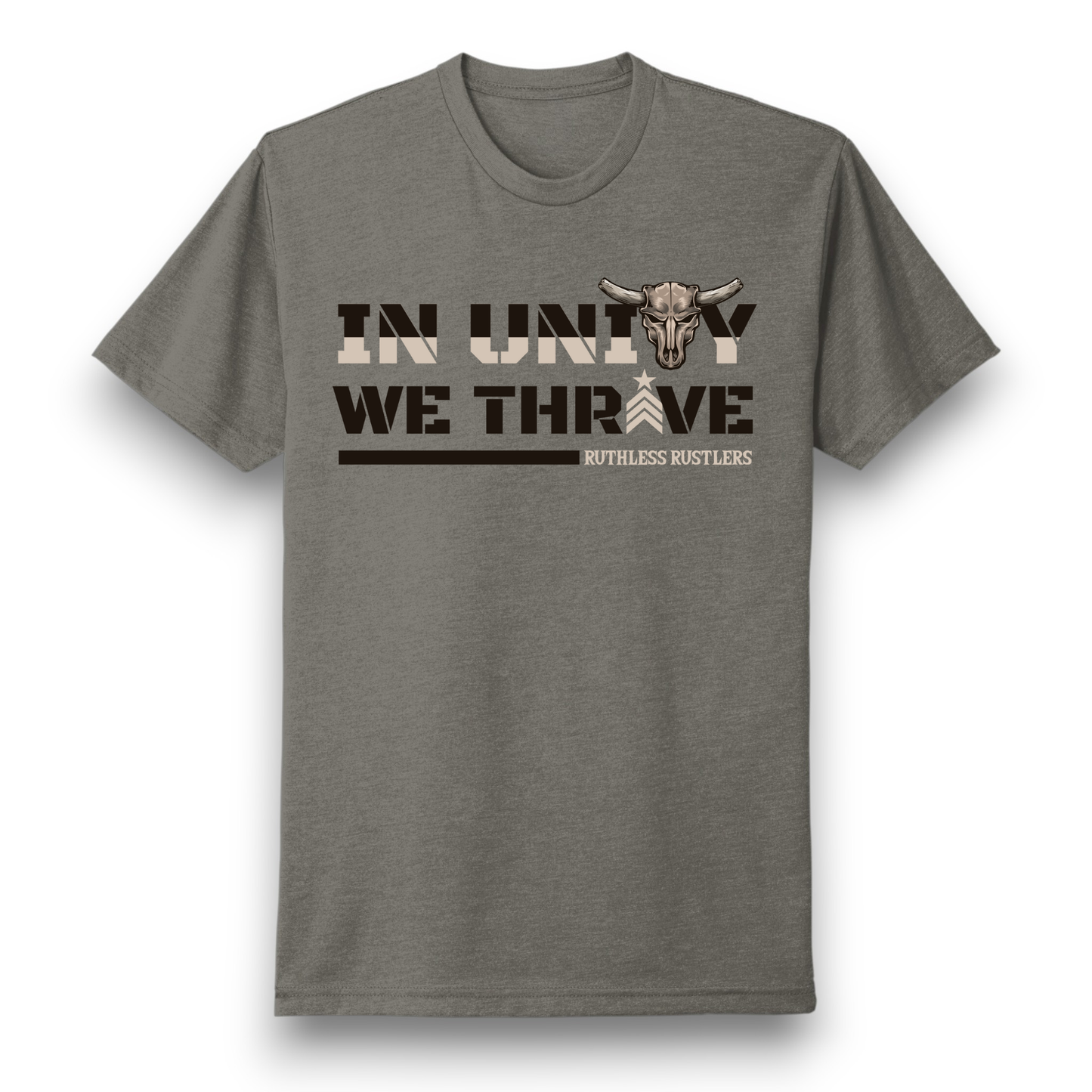 Ruthless Rustlers In Unity We Thrive T-Shirt
