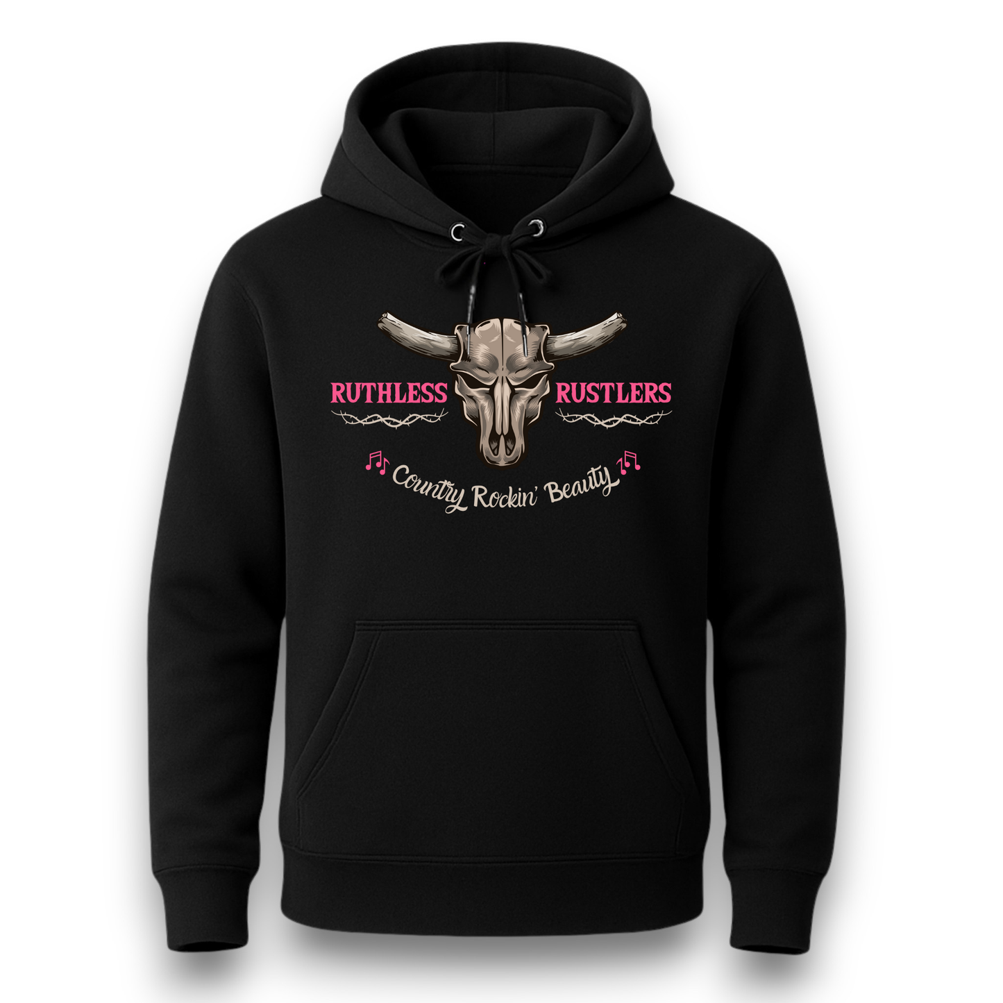 Ruthless Rustlers Country Rockin Beauty Hoodie