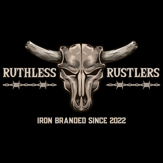 Ruthless Rustlers UV DTF Stickers