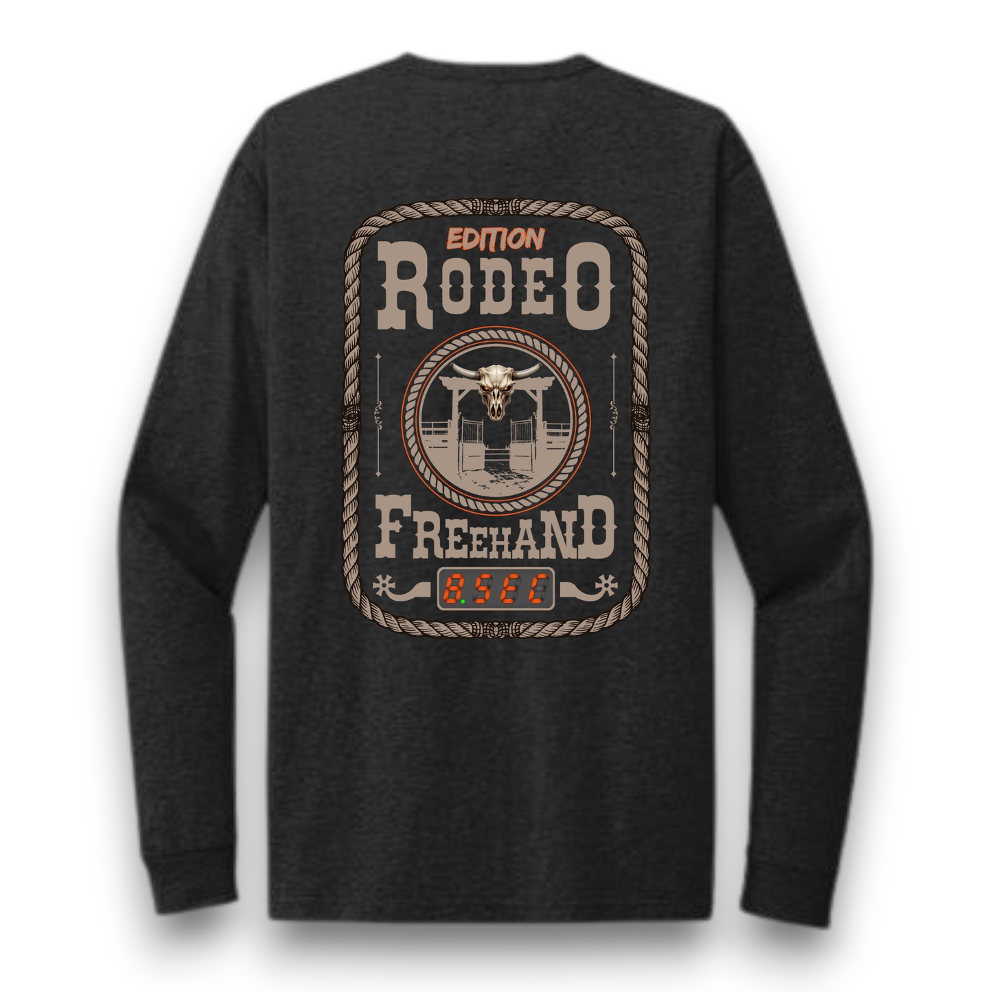 Ruthless Rustlers Free Hand Long Sleeve T-Shirt