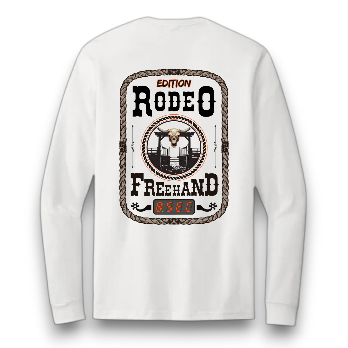 Ruthless Rustlers Free Hand Long Sleeve T-Shirt