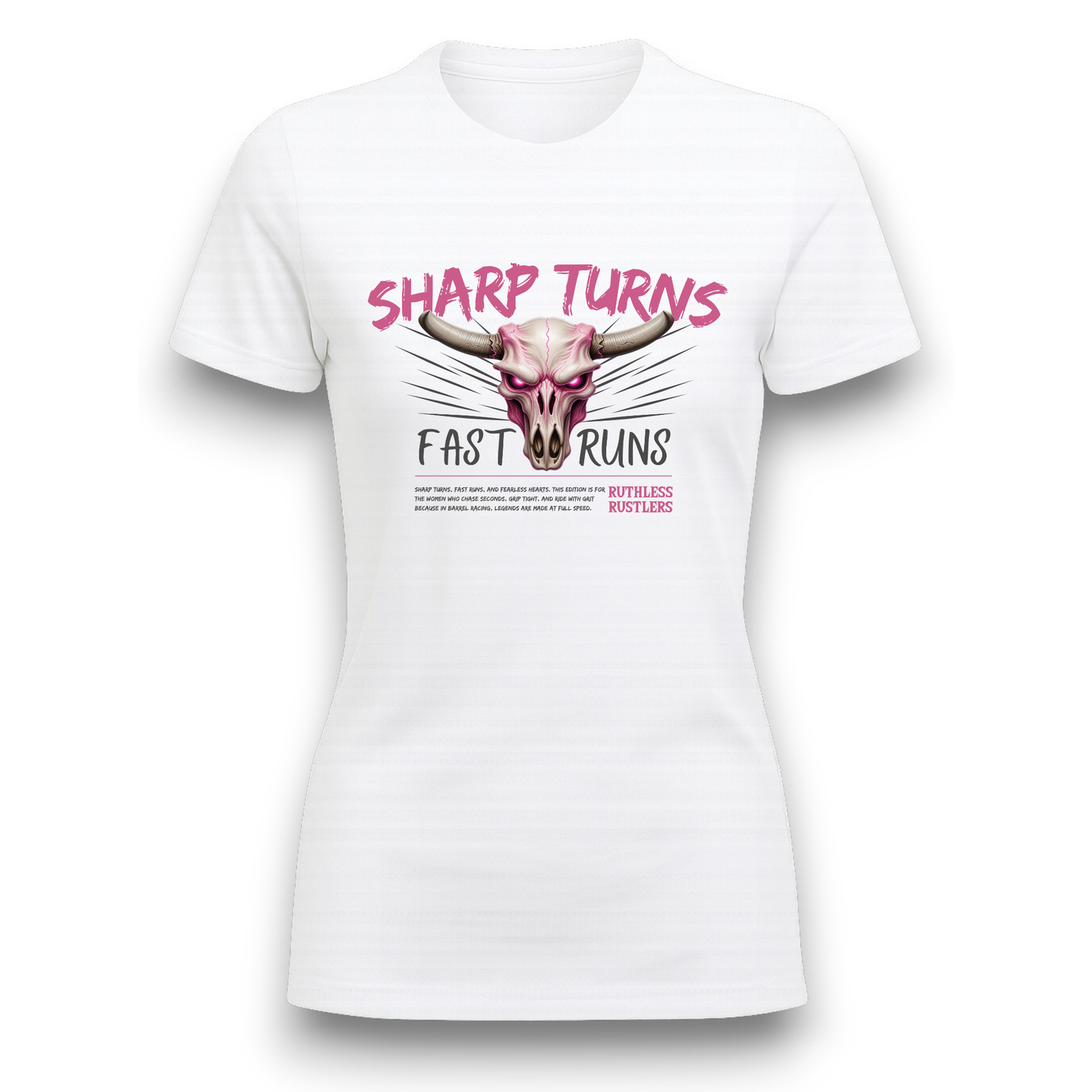 Ruthless Rustlers Sharp Turns Women T-shirt