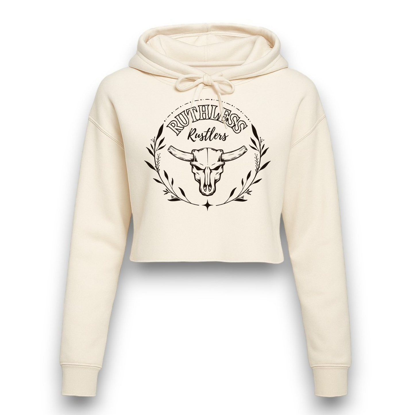 Ruthless Rustlers Free Spirit Cropped Hoodie
