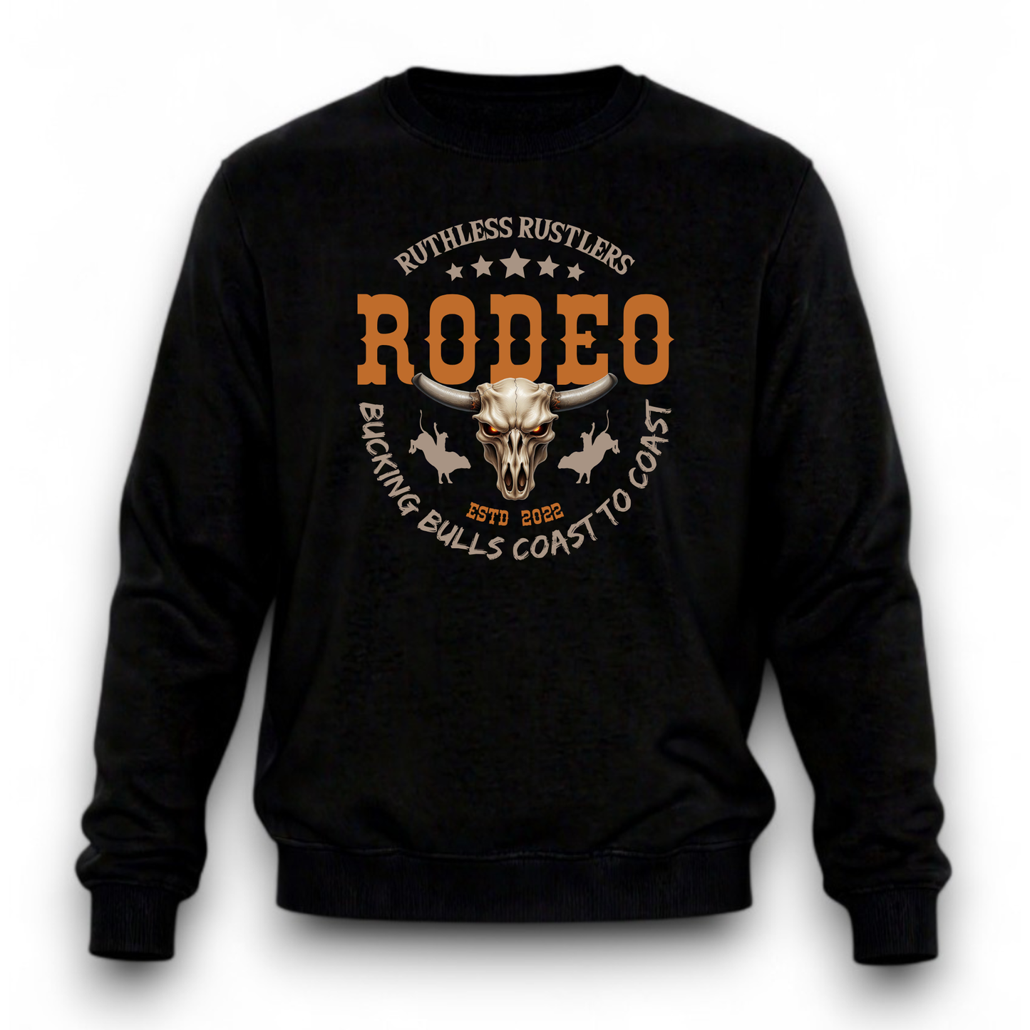Ruthless Rustlers Rodeo Crewneck