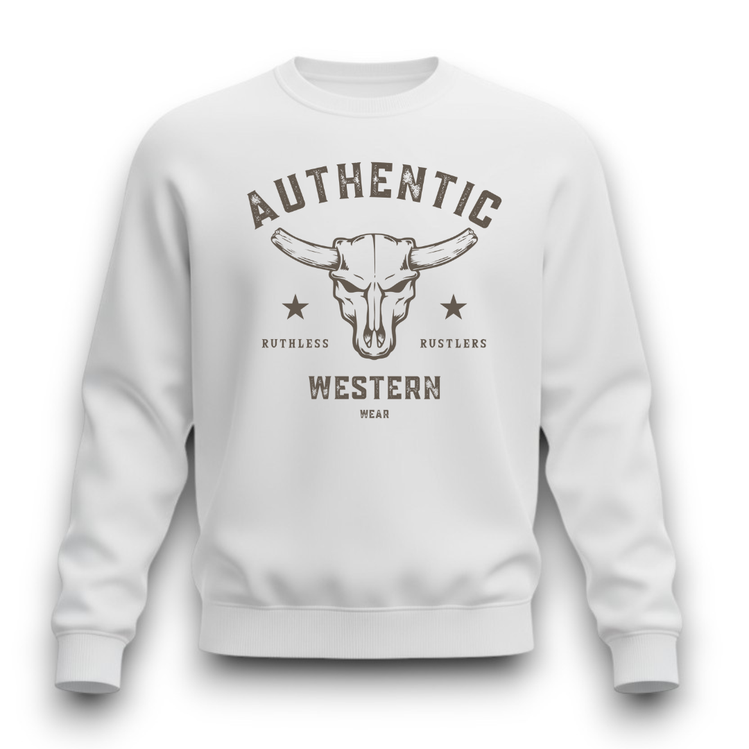 Ruthless Rustlers Authentic Crewneck