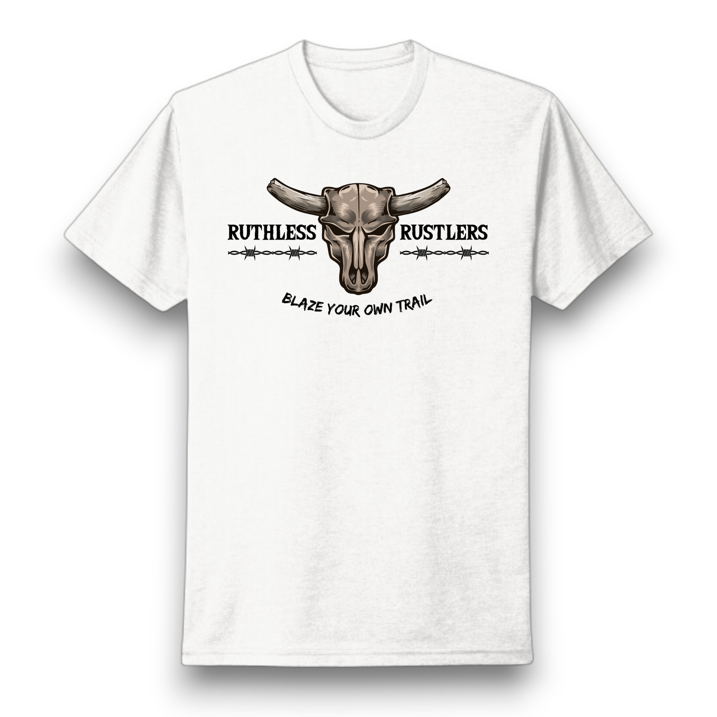 Ruthless Rustlers Barbed Wire T-Shirt