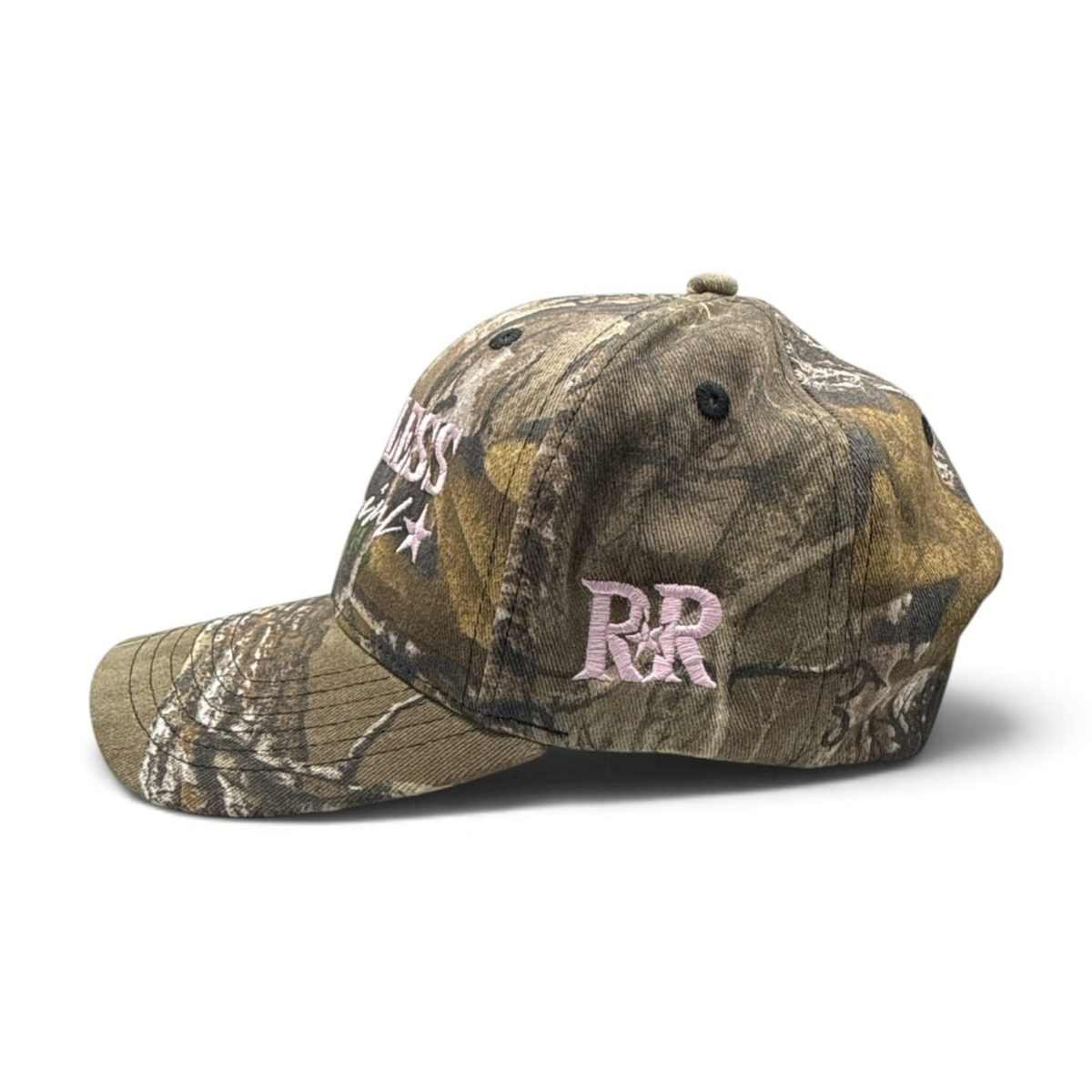 RUTHLESS COWGIRL WOOD CAMO CAP