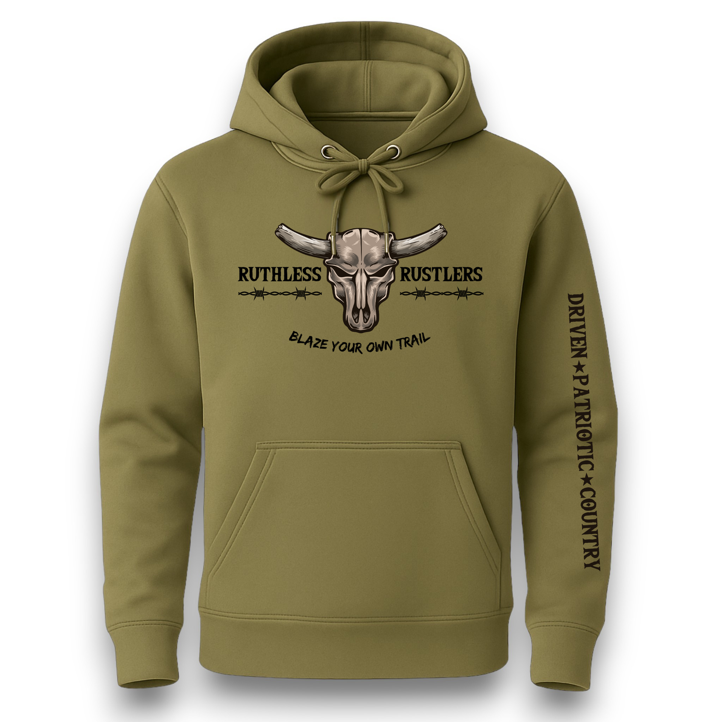 Ruthless Rustlers Barbed Wire Hoodie