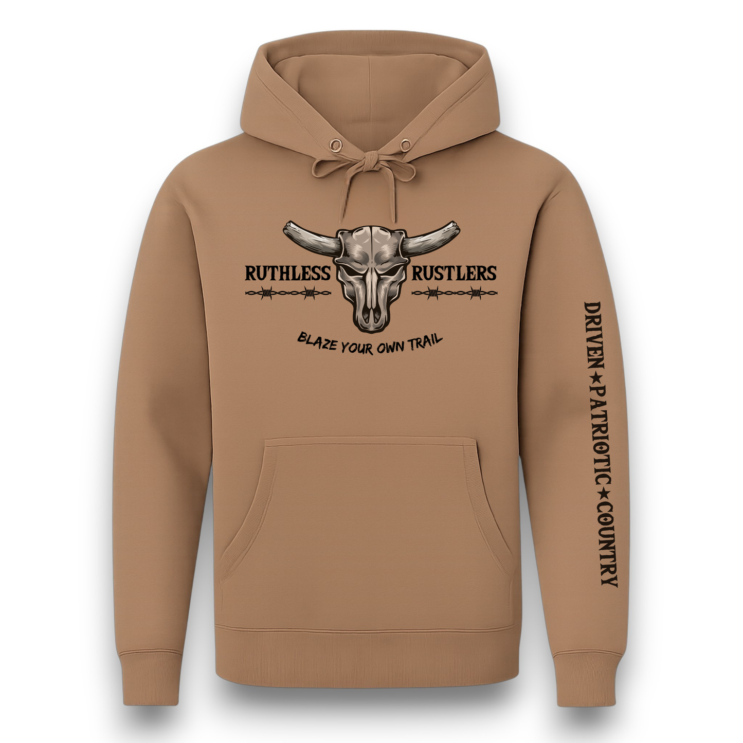 Ruthless Rustlers Barbed Wire Hoodie