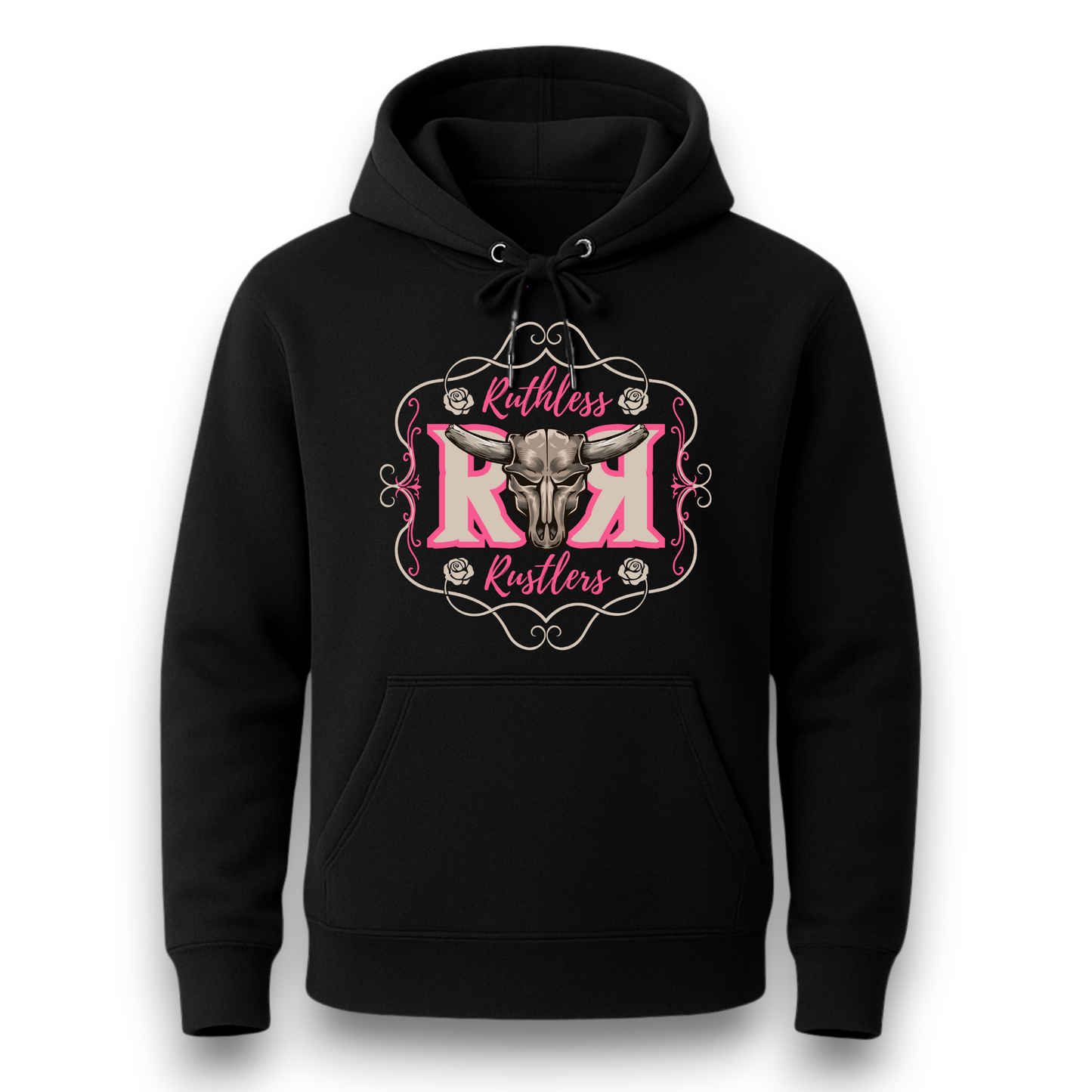 Ruthless Rustlers Wild Rose Hoodie