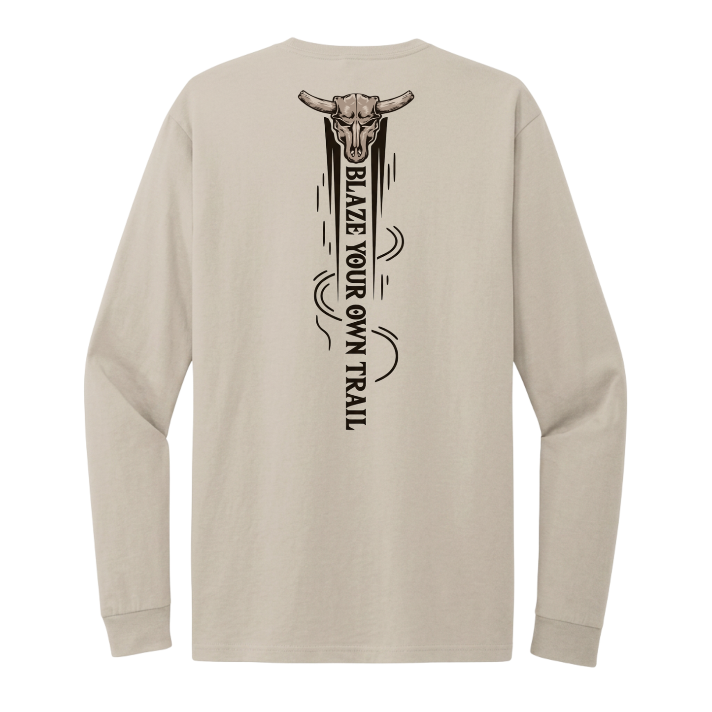 T-SHIRT MANCHES LONGUES BLAZE YOUR OWN TRAIL | Sable