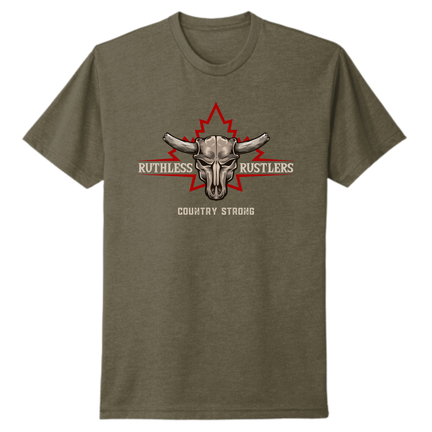 Ruthless Rustlers Country Strong T-Shirt