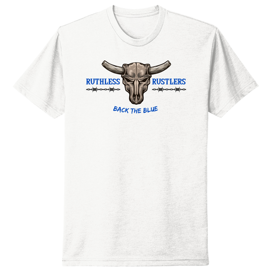 RR Back The Blue - Unisex T-Shirt | White Canada