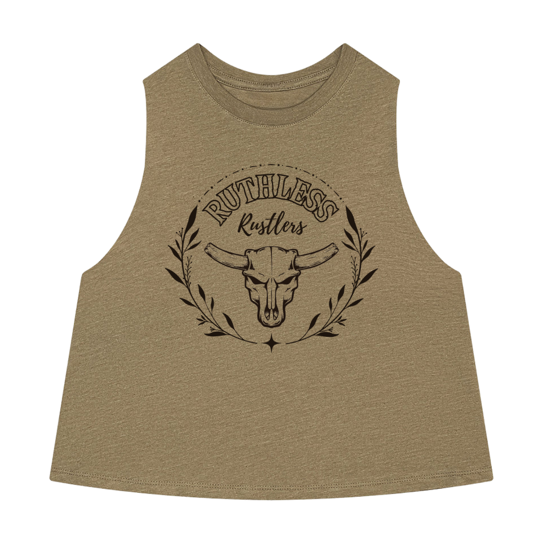 Ruthless Rustlers Free Spirit - Cropped Tank