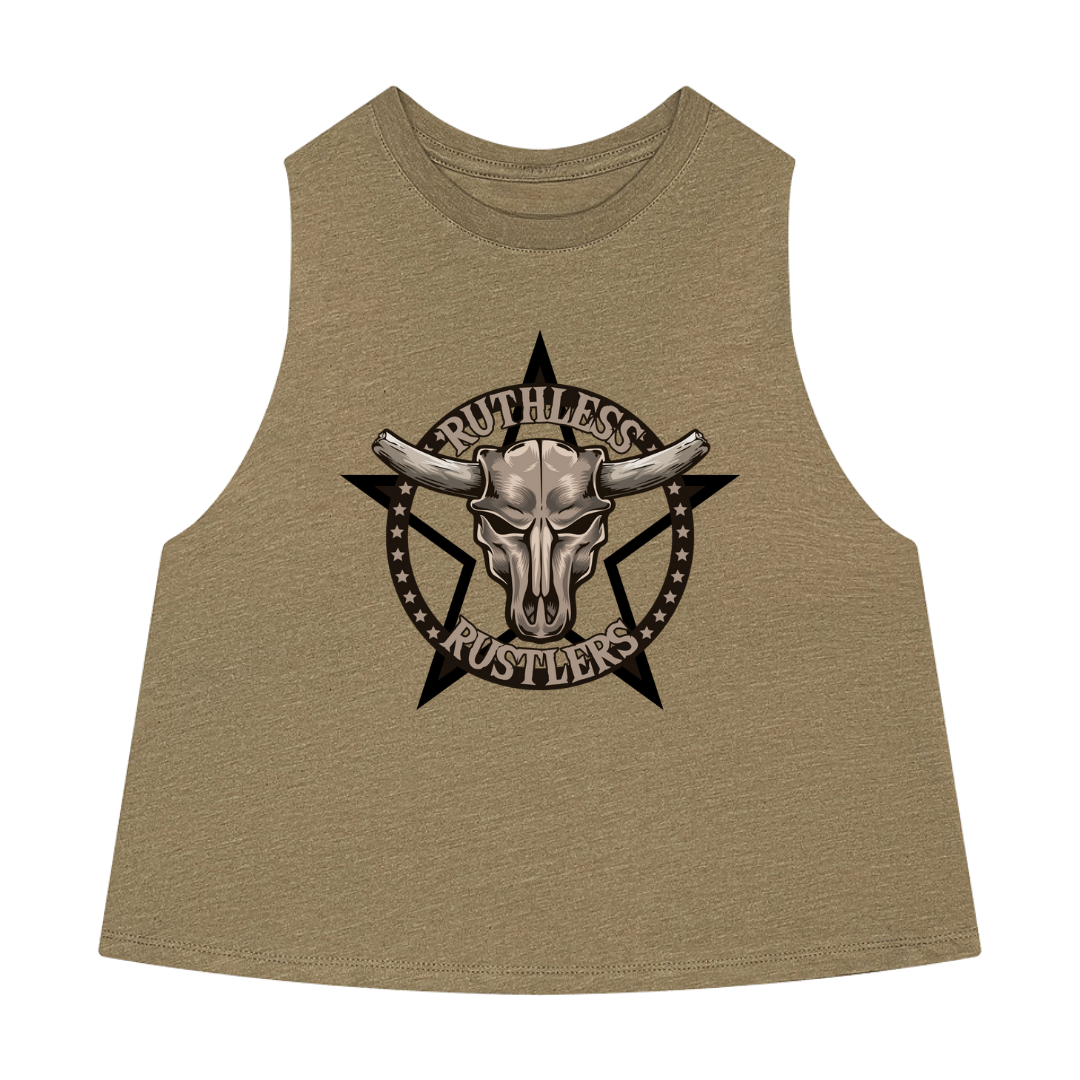 Ruthless Rustlers Marshal - Cropped Tank