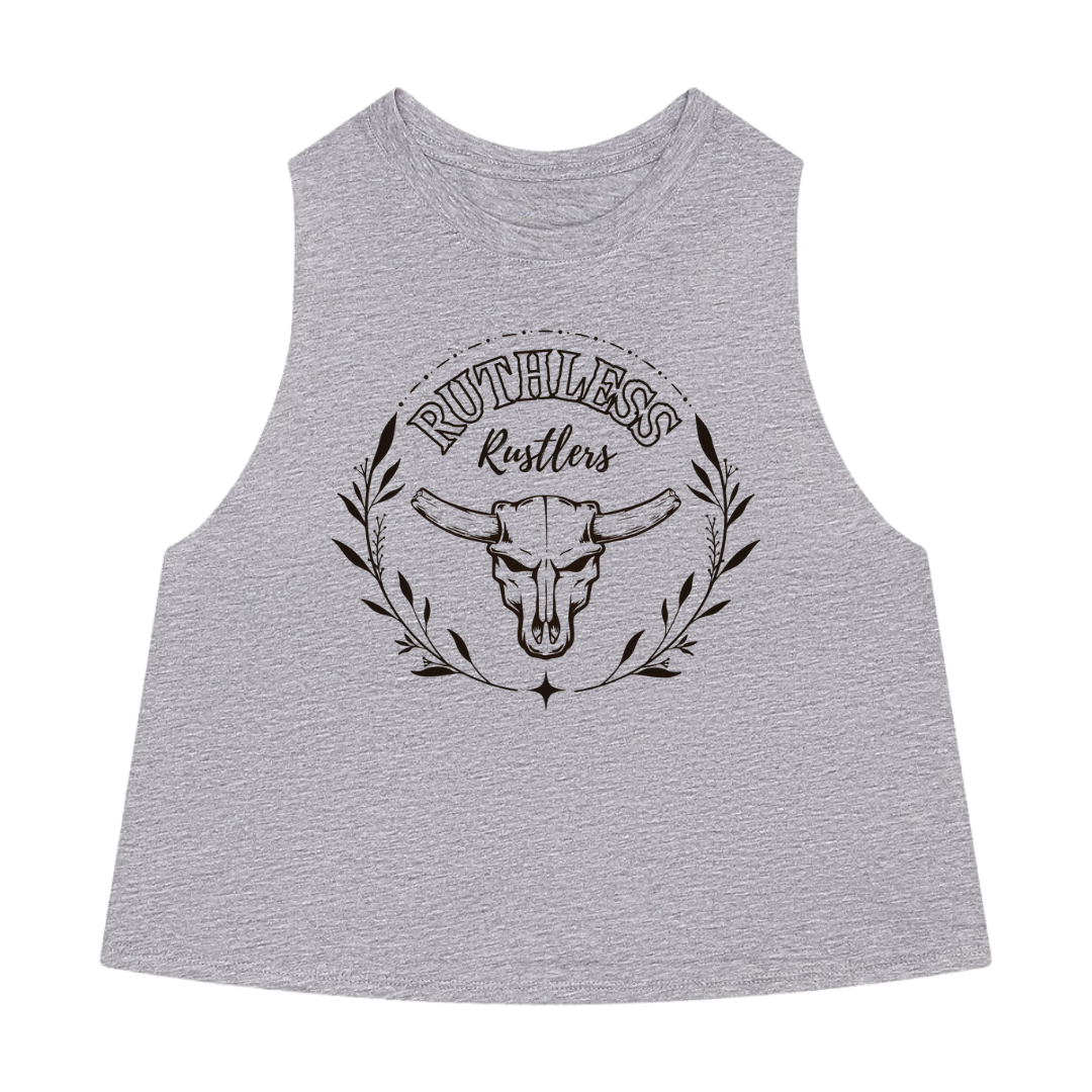 Ruthless Rustlers Free Spirit - Cropped Tank
