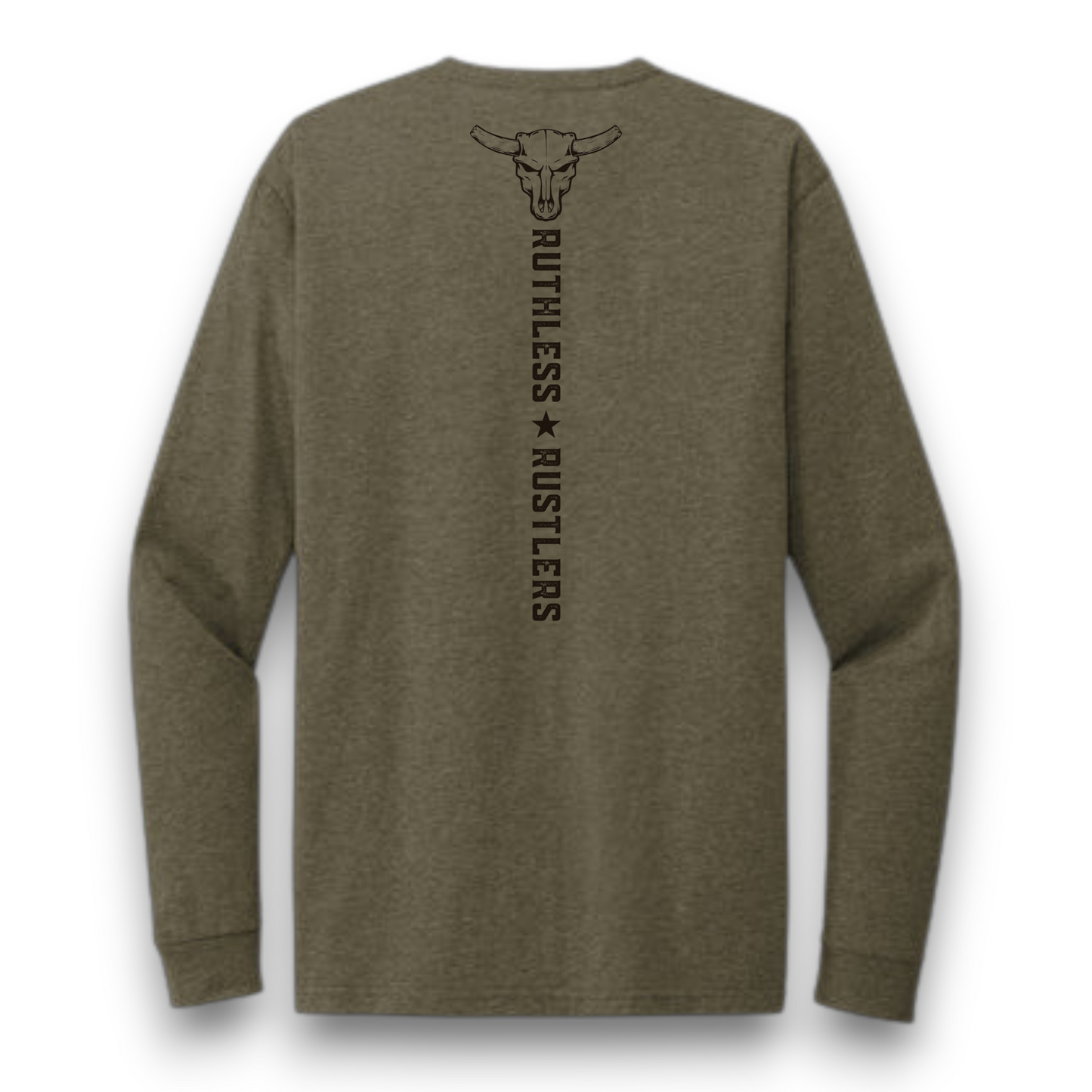 Ruthless Rustlers Authentic Long Sleeve T-Shirt