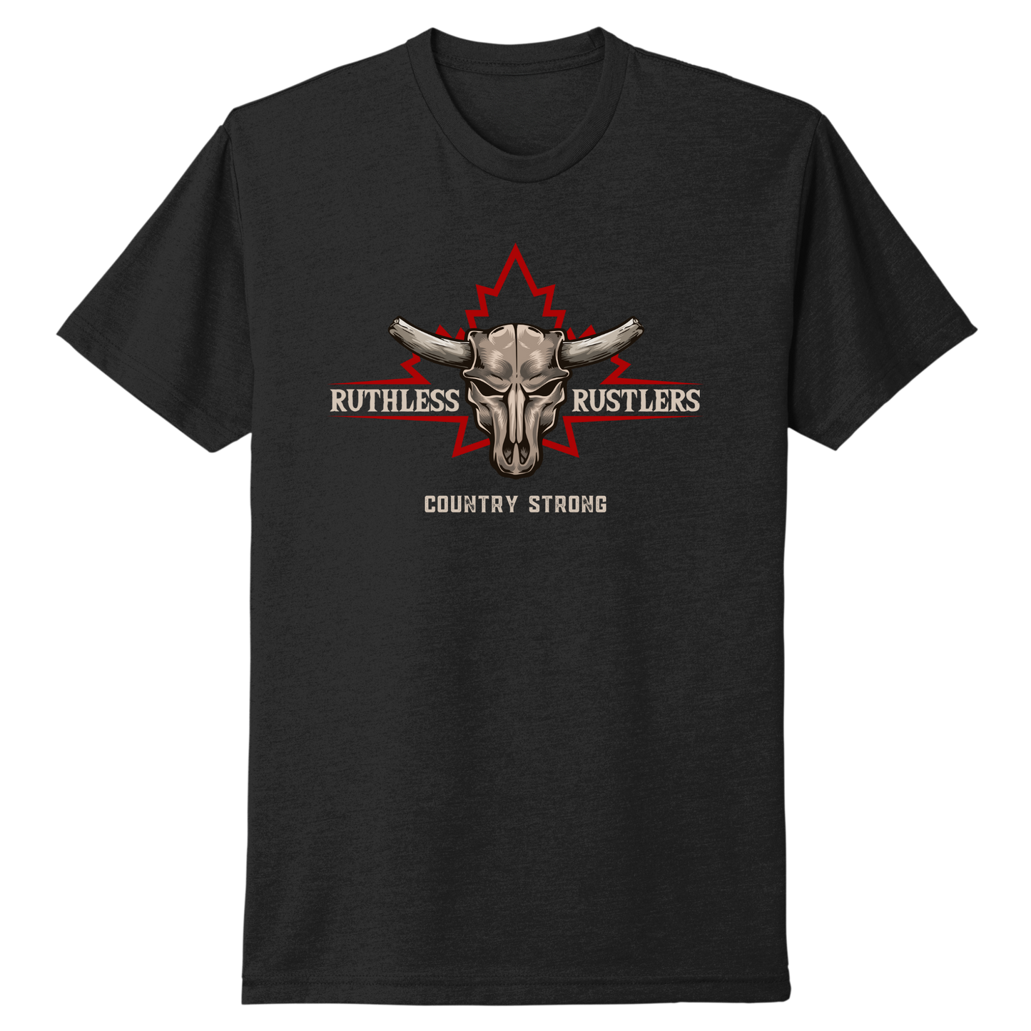 Ruthless Rustlers Country Strong T-Shirt