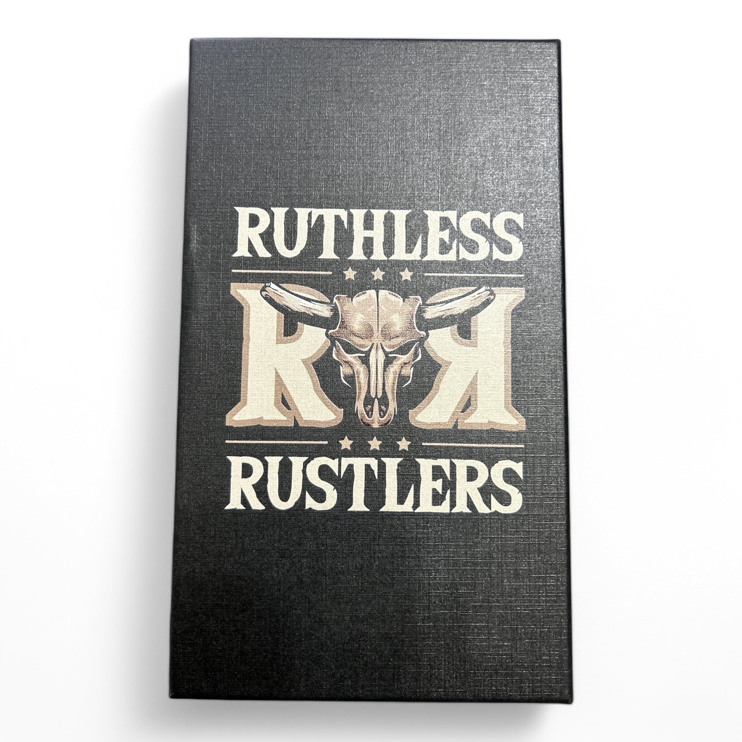 Ruthless Rustlers Hip Flask Set | Black