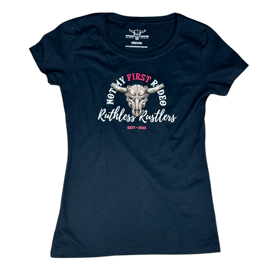 RR Not my First Rodeo - Women T-Shirt | Black