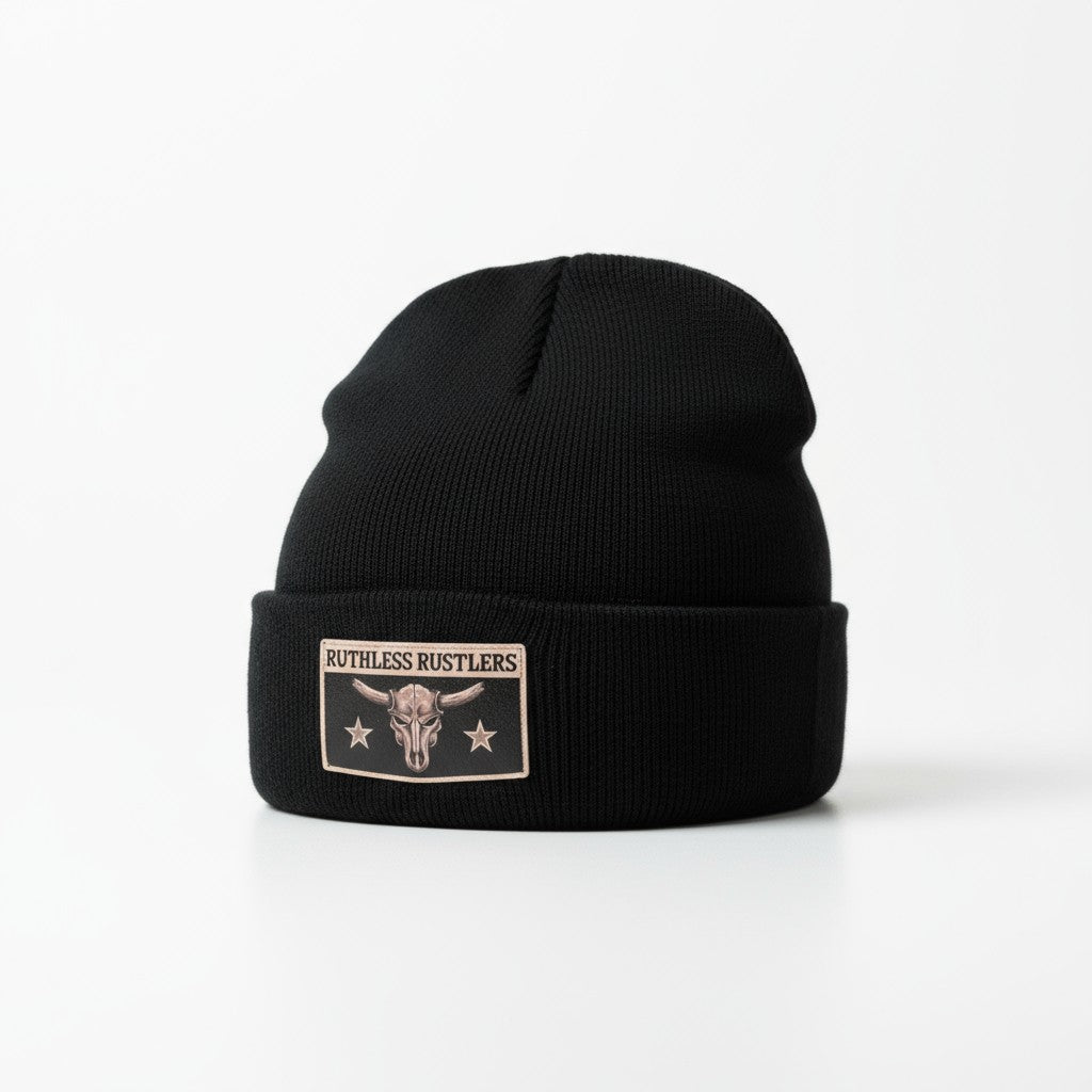 Ruthless Rustlers Maverick Cuff Toque | Black