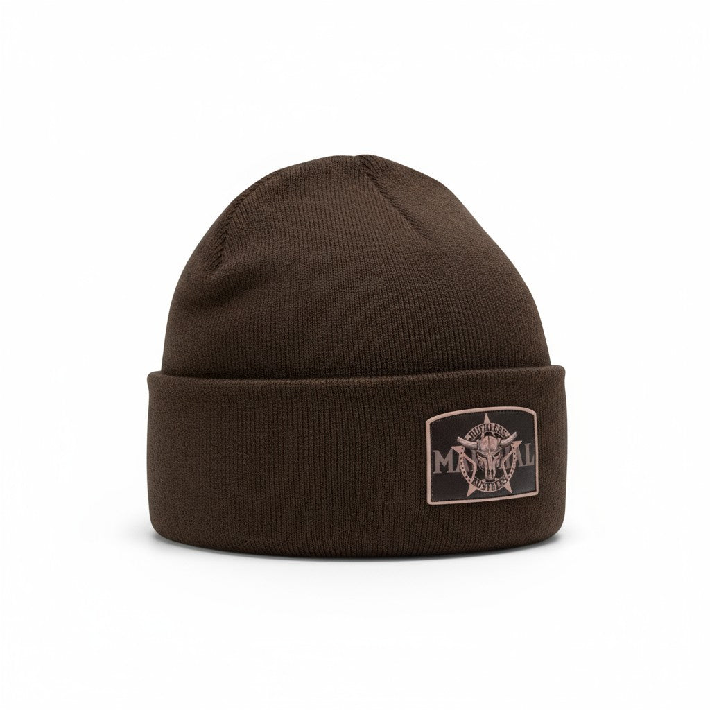 Ruthless Rustlers Marshal Cuff Toque | Brown