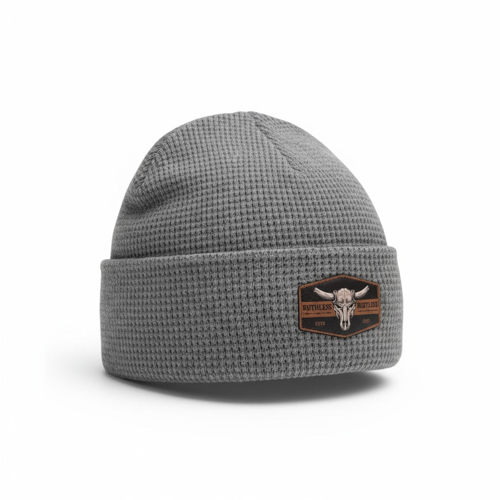 Tuque à rebord gaufré Ruthless Rustlers | Gris