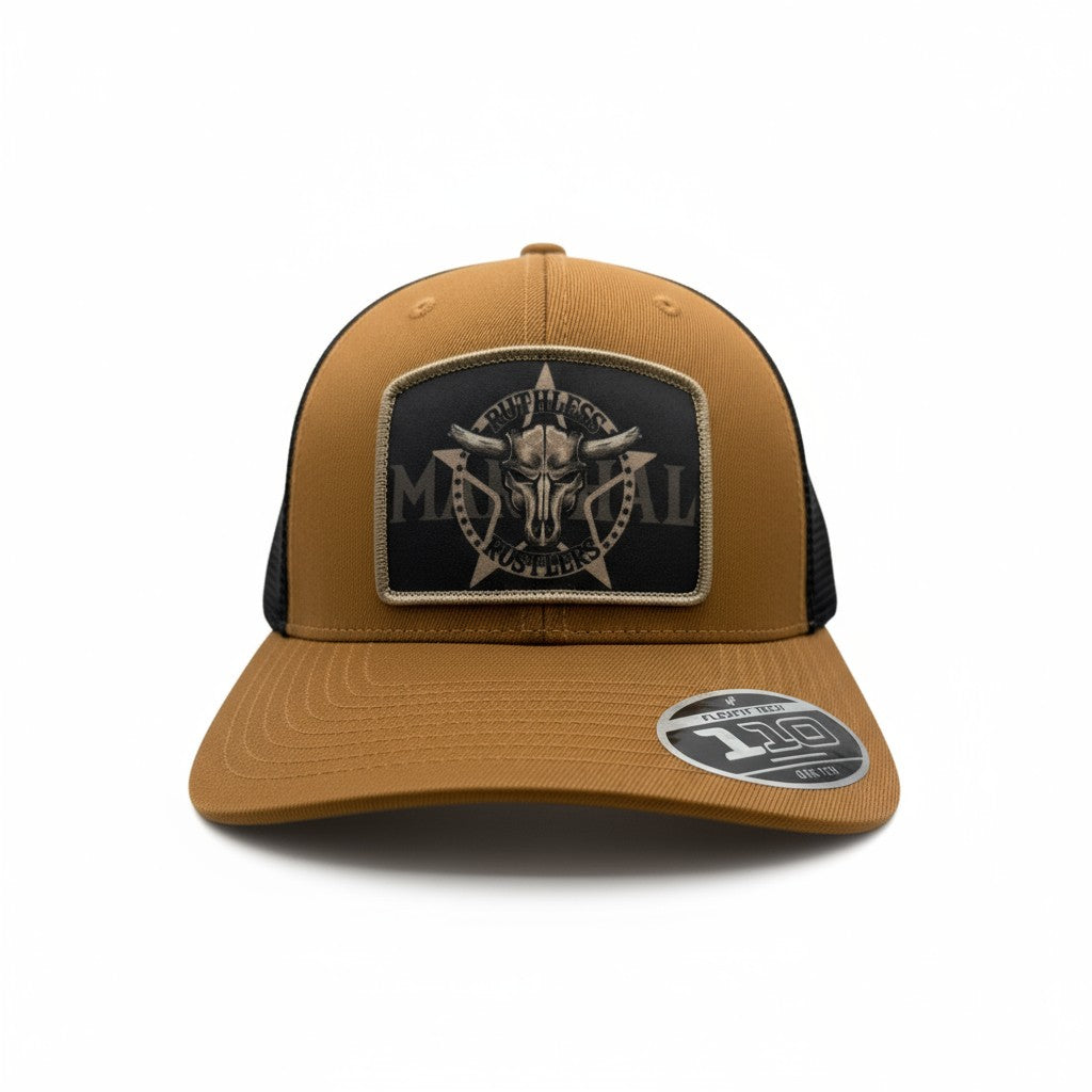 Ruthless Rustlers Marshal Premium Cap | Caramel/Black