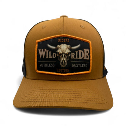 Ruthless Rustlers Wild Ride Trucker Cap | Caramel/Black