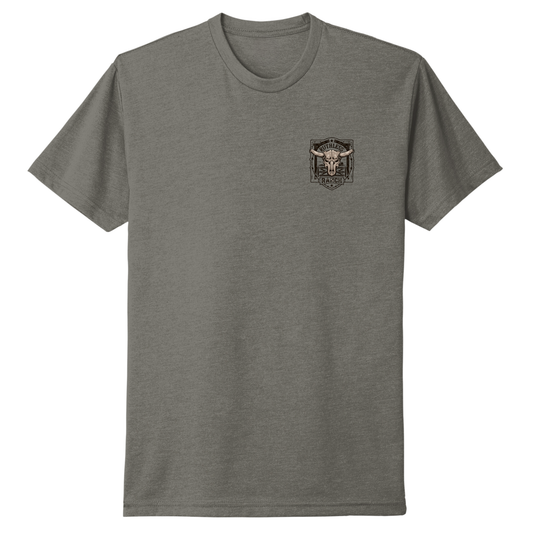 T-SHIRT RUTHLESS RANCH | Gris chaud