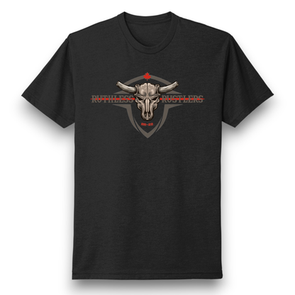 Ruthless Rustlers Firefighters Tribute T-Shirt | Black