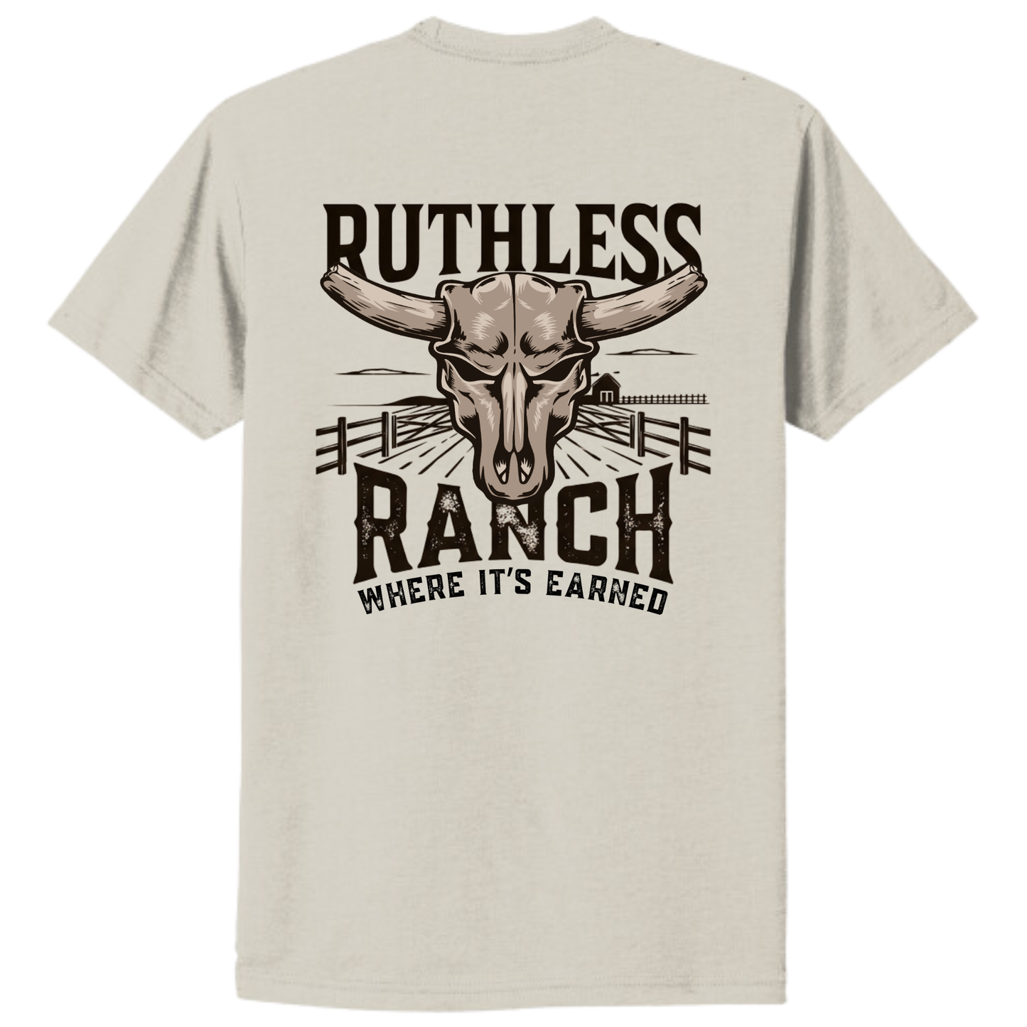 T-SHIRT RUTHLESS RANCH | Sable