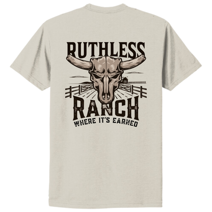 T-SHIRT RUTHLESS RANCH | Sable