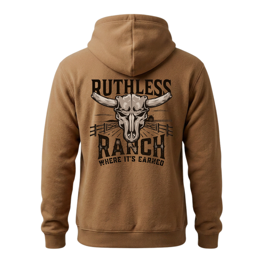 COTTON OUATÉ À CAPUCHON ÉPAIS RUTHLESS RANCH | Selle