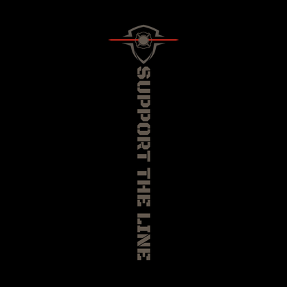 T-Shirt Manches Longues Ruthless Rustlers Firefighters Tribute | Noir