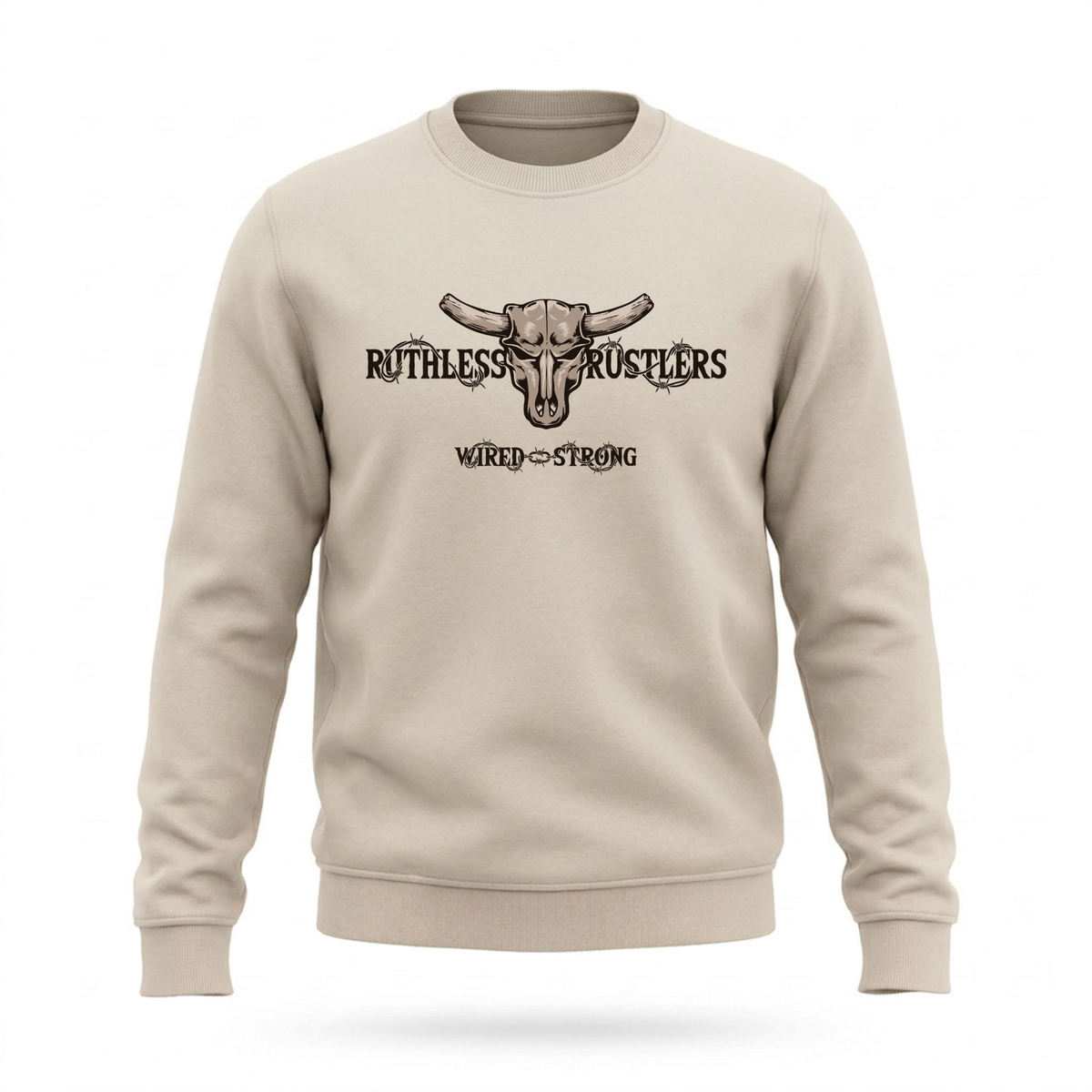 WIRED STRONG SWEATSHIRT | Bleached Bone
