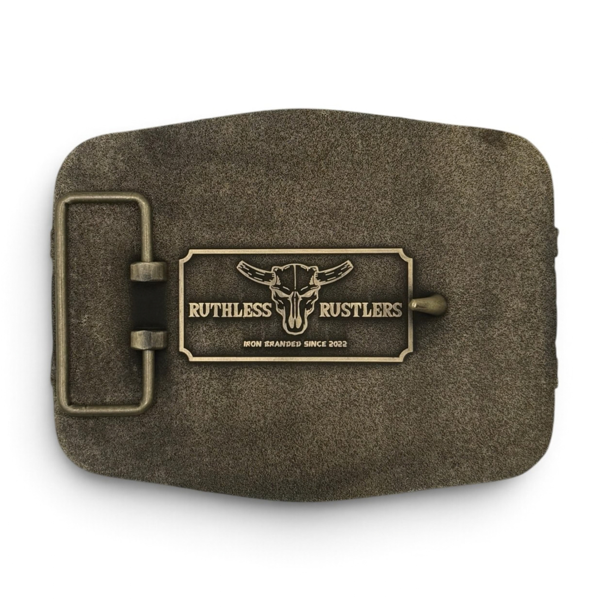 WIRED STRONG BELT BUCKLE | Antique Copper