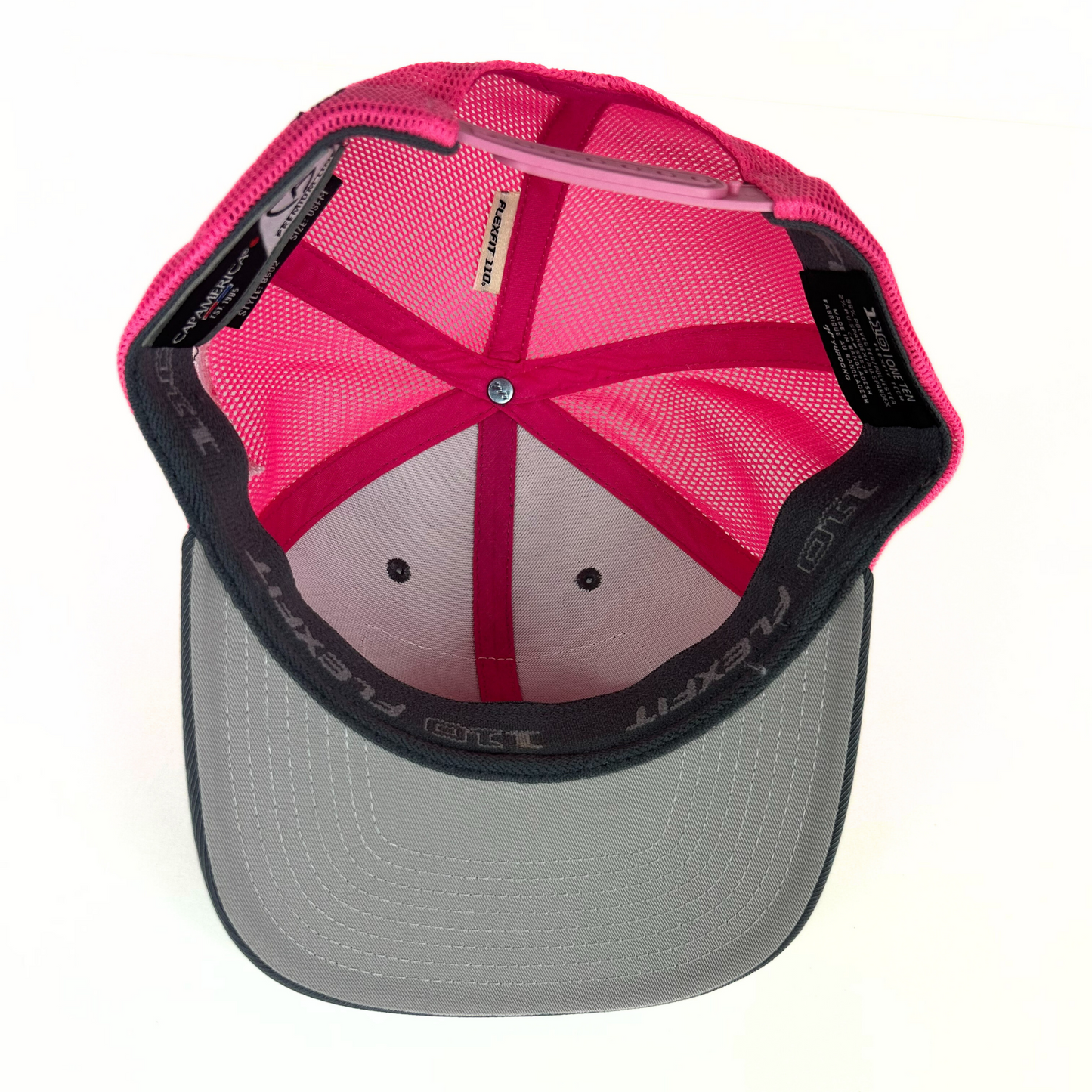 RR Premium Trucker Cap | Graphite/Pink