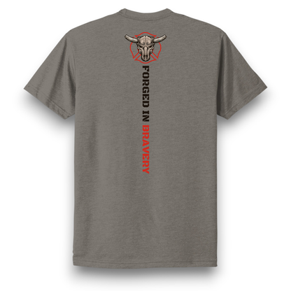 Ruthless Rustlers Forged in Bravery T-Shirt