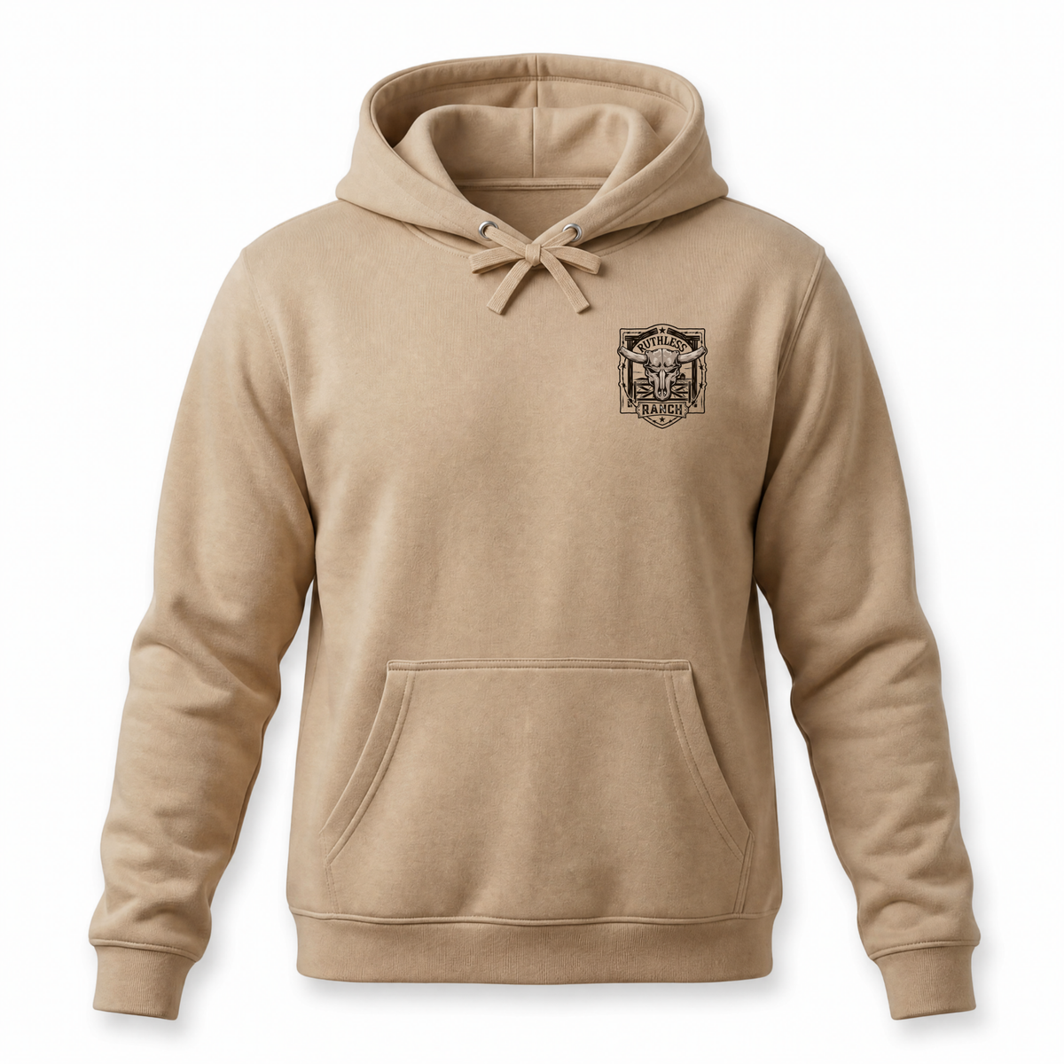 RUTHLESS RANCH HOODIE | Sand