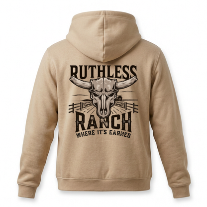 RUTHLESS RANCH HOODIE | Sand